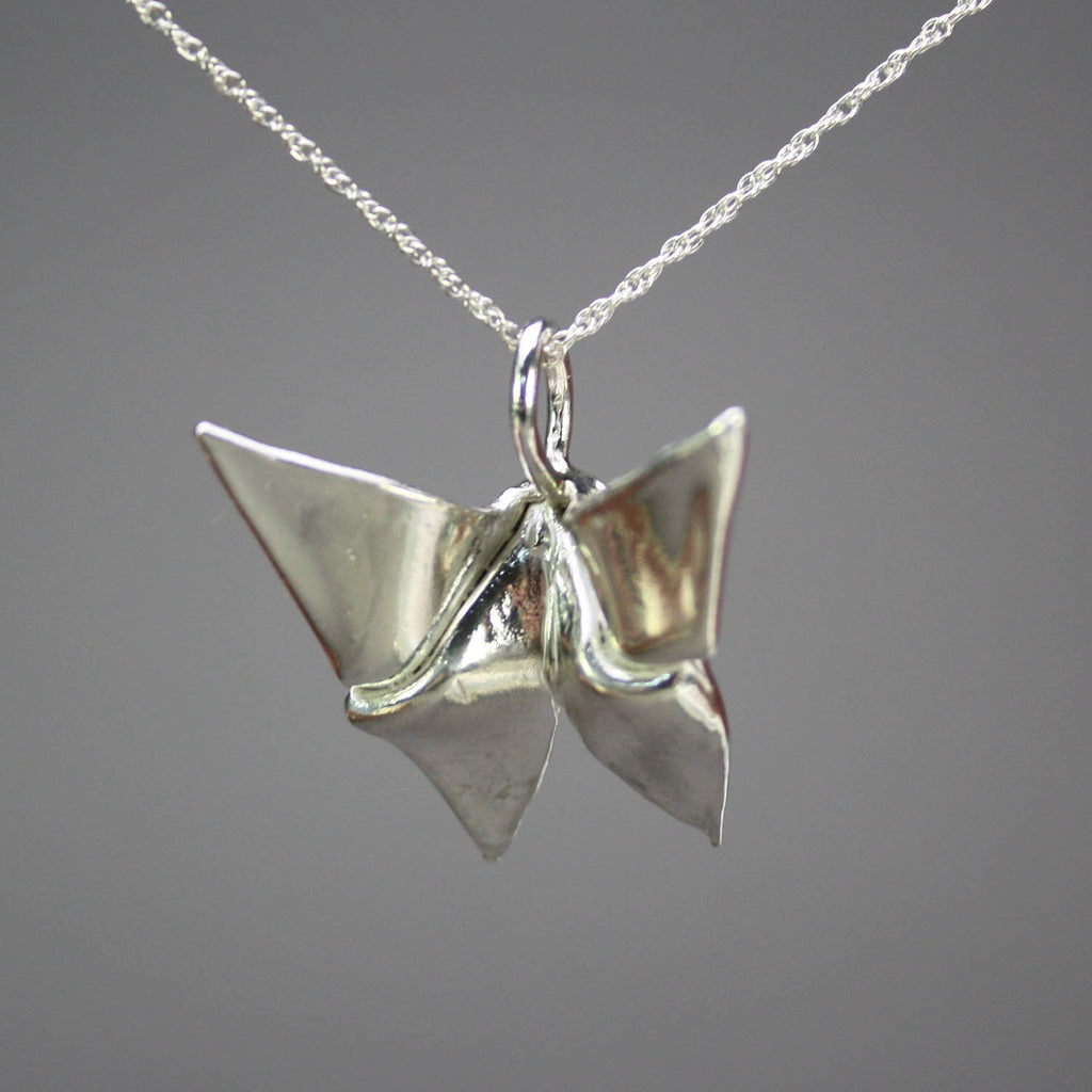 Sydney McGragh artwork 'McGragh Butterfly Origami Pendant' at Gallery78 Fredericton, New Brunswick