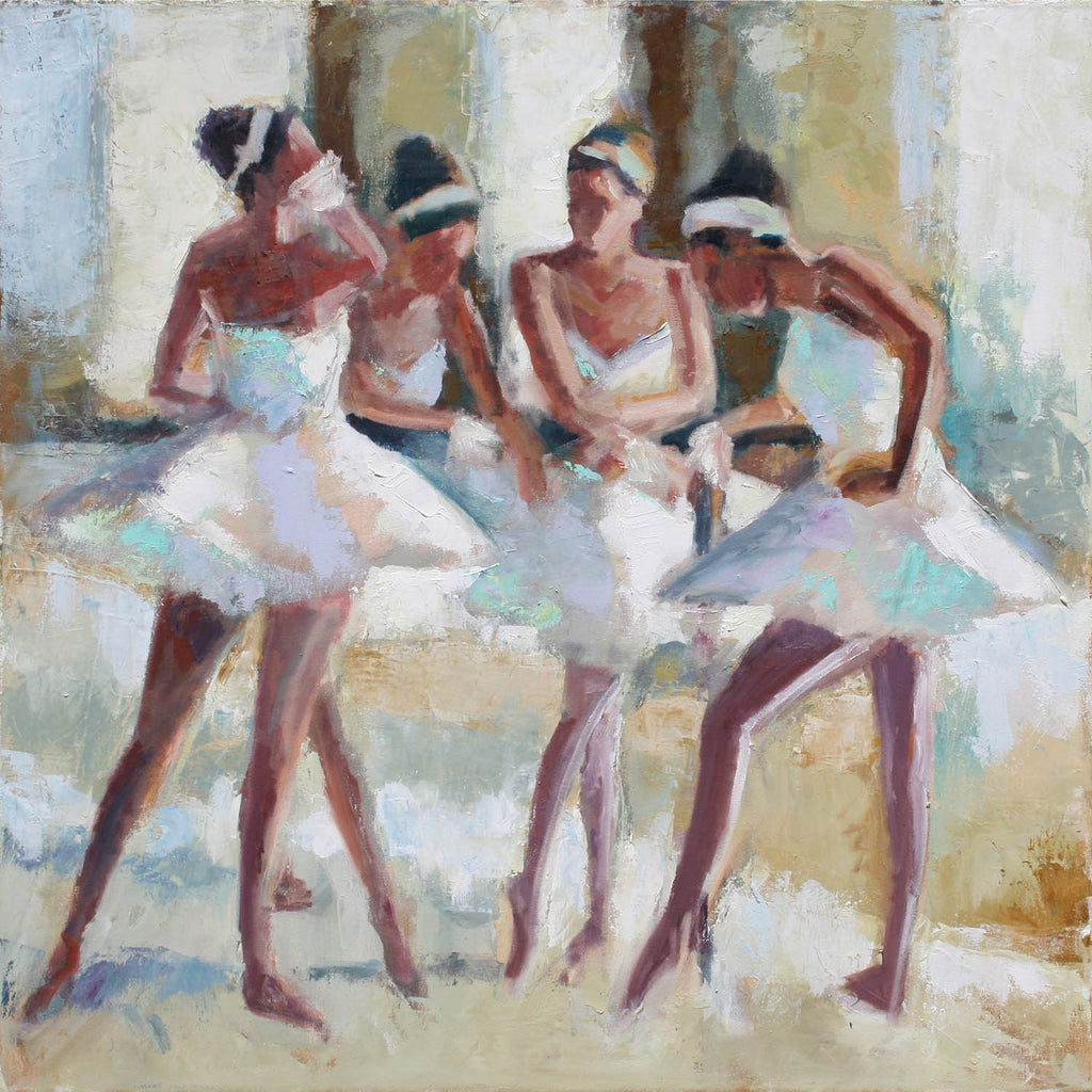 Amber Leger artwork 'Break Time' at Gallery78 Fredericton, New Brunswick