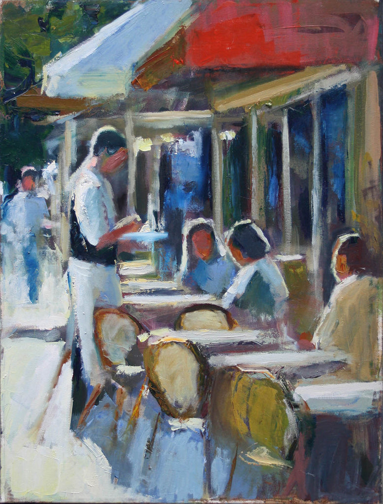 Amber Leger artwork 'Good Service' at Gallery78 Fredericton, New Brunswick