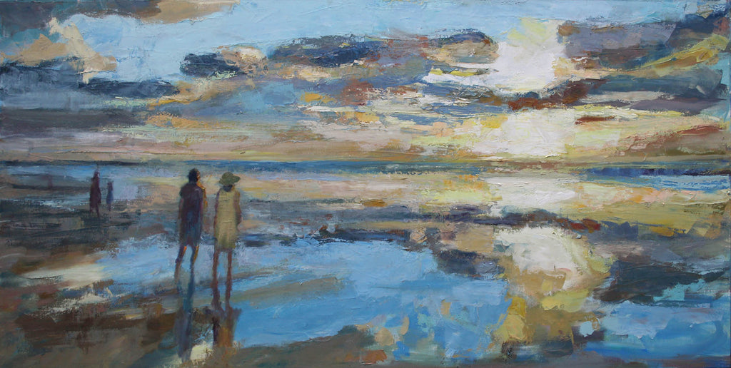 Amber Leger artwork 'Sunset' at Gallery78 Fredericton, New Brunswick