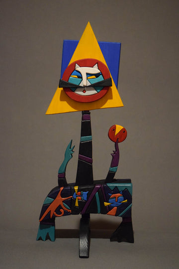 Werner Arnold artwork 'Cat-S' at Gallery78 Fredericton, New Brunswick