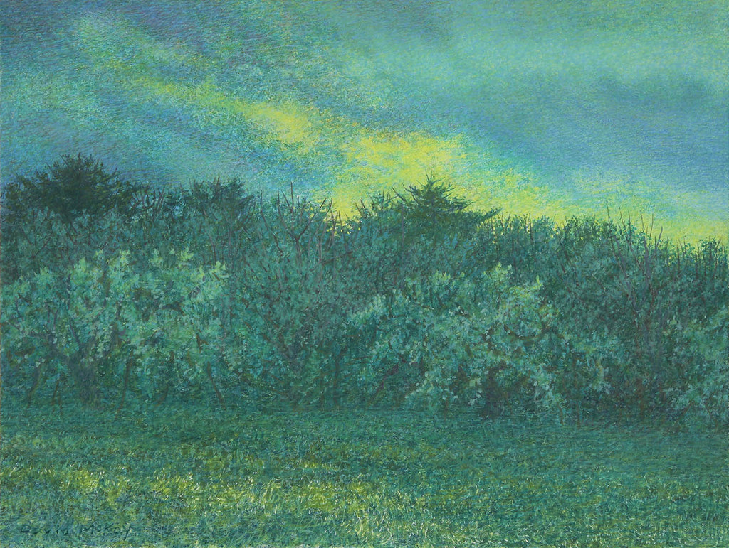 David McKay artwork 'Afternoon Rumbling' at Gallery78 Fredericton, New Brunswick
