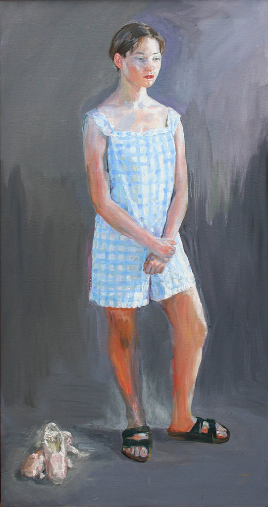 Stephen May artwork 'Young Woman in 1995' at Gallery78 Fredericton, New Brunswick