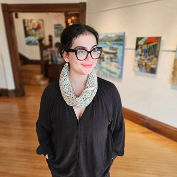 Kim Bent artwork 'Multi-collar' at Gallery78 Fredericton, New Brunswick