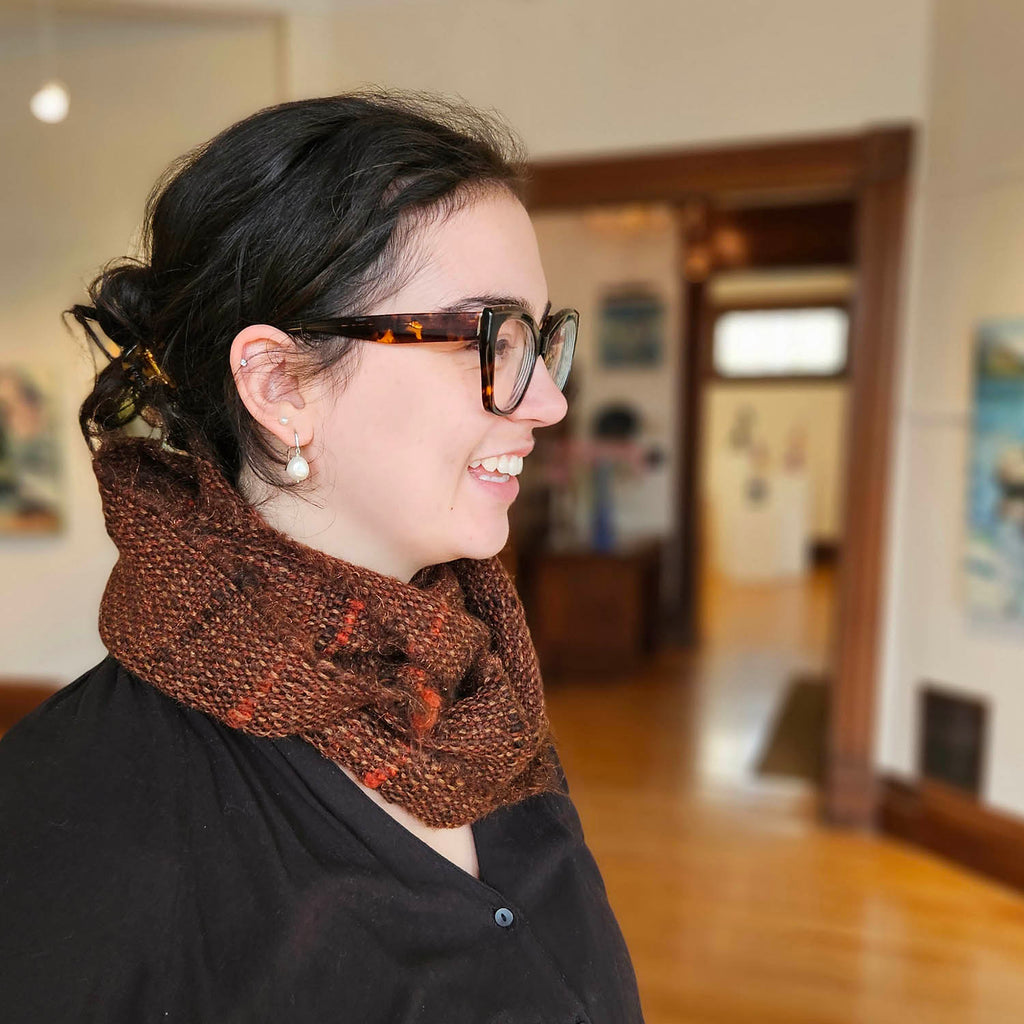 Kim Bent artwork 'Brown (and then some)' at Gallery78 Fredericton, New Brunswick