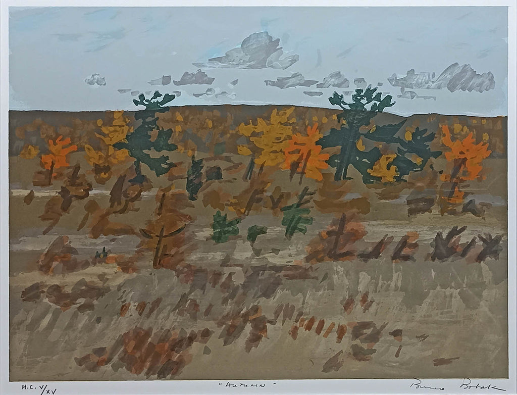 Bruno Bobak artwork 'Autumn' at Gallery78 Fredericton, New Brunswick