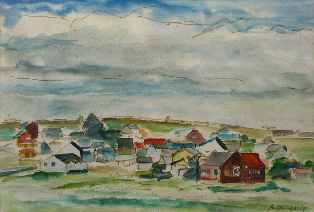 Jack Humphrey artwork 'A Sunny Day, Grand Manan' at Gallery78 Fredericton, New Brunswick