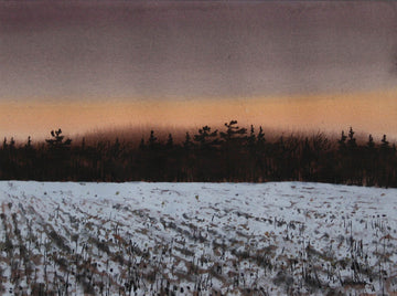 Bruno Bobak artwork 'Plowed Field' at Gallery78 Fredericton, New Brunswick