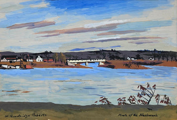 Goodridge Roberts artwork 'Mouth of the Nashwaak' at Gallery78 Fredericton, New Brunswick