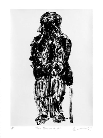 Alan Grabelsky artwork 'Ink Sculpture #1' at Gallery78 Fredericton, New Brunswick