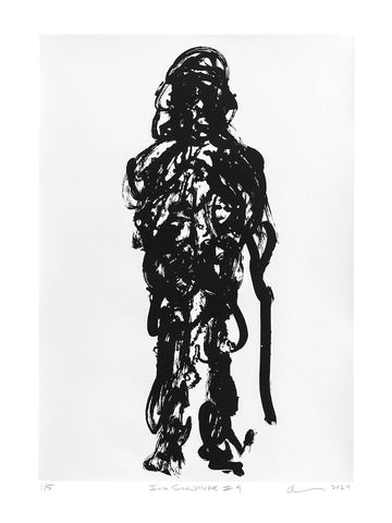 Alan Grabelsky artwork 'Ink Sculpture #4' at Gallery78 Fredericton, New Brunswick