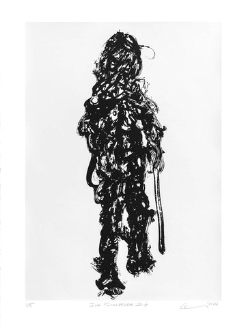 Alan Grabelsky artwork 'Ink Sculpture #6' at Gallery78 Fredericton, New Brunswick