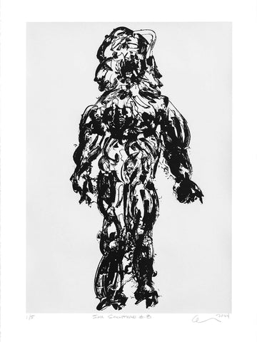 Alan Grabelsky artwork 'Ink Sculpture #8' at Gallery78 Fredericton, New Brunswick