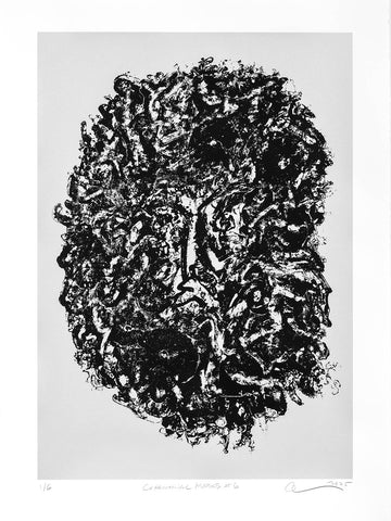 Alan Grabelsky artwork 'Ceremonial Masks #6' at Gallery78 Fredericton, New Brunswick