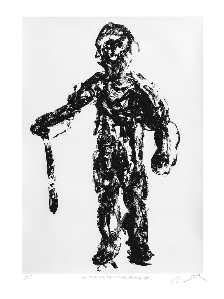 Alan Grabelsky artwork 'On the Long Road Home #1' at Gallery78 Fredericton, New Brunswick