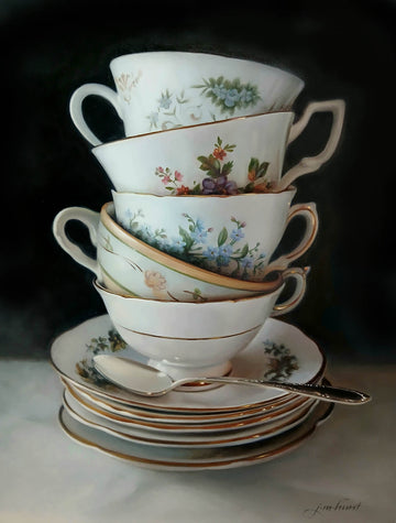 Joanne Hunt artwork 'Forget-Me-Not' at Gallery78 Fredericton, New Brunswick