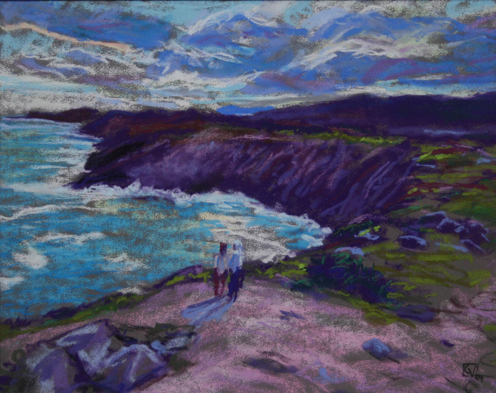 Guy Vézina artwork 'Coastal (Newfoundland)' at Gallery78 Fredericton, New Brunswick