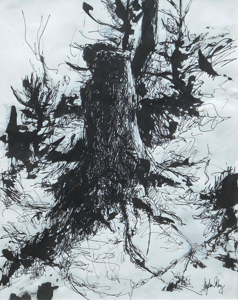 Stephen May artwork 'Tree Stump' at Gallery78 Fredericton, New Brunswick