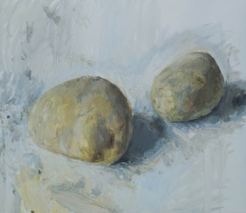 Stephen May artwork 'Potatoes' at Gallery78 Fredericton, New Brunswick