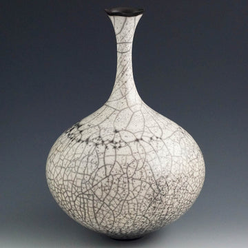 Judy Blake artwork 'Naked Raku Fired Vessel III' at Gallery78 Fredericton, New Brunswick