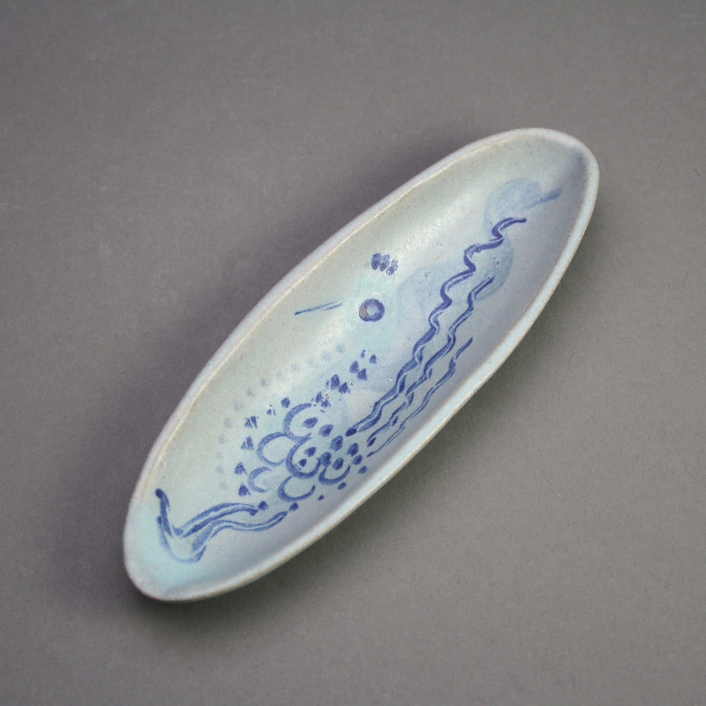 Deichmann Pottery artwork 'Pin Dish with Chicken' at Gallery78 Fredericton, New Brunswick