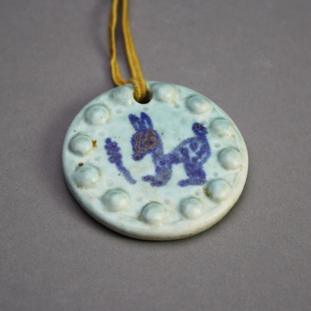 Deichmann Pottery artwork 'Goofus Pendant' at Gallery78 Fredericton, New Brunswick