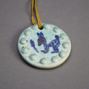 Deichmann Pottery artwork 'Goofus Pendant' at Gallery78 Fredericton, New Brunswick