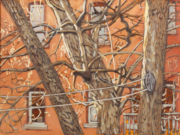 Diane Hiscox artwork 'End of Winter April #2' at Gallery78 Fredericton, New Brunswick