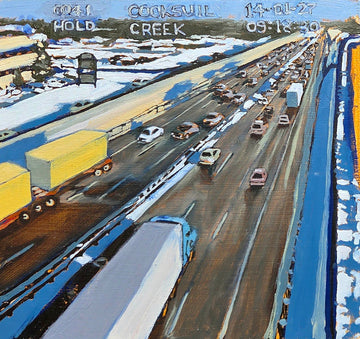 Diane Hiscox artwork 'From There to Here #20' at Gallery78 Fredericton, New Brunswick