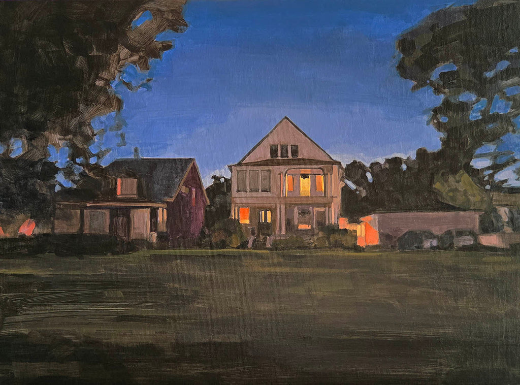Sarah Sackville artwork 'Night Drive II' at Gallery78 Fredericton, New Brunswick