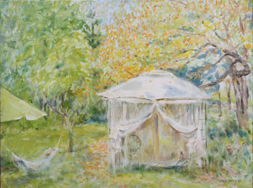 Peggy Smith artwork 'The Pavilion' at Gallery78 Fredericton, New Brunswick