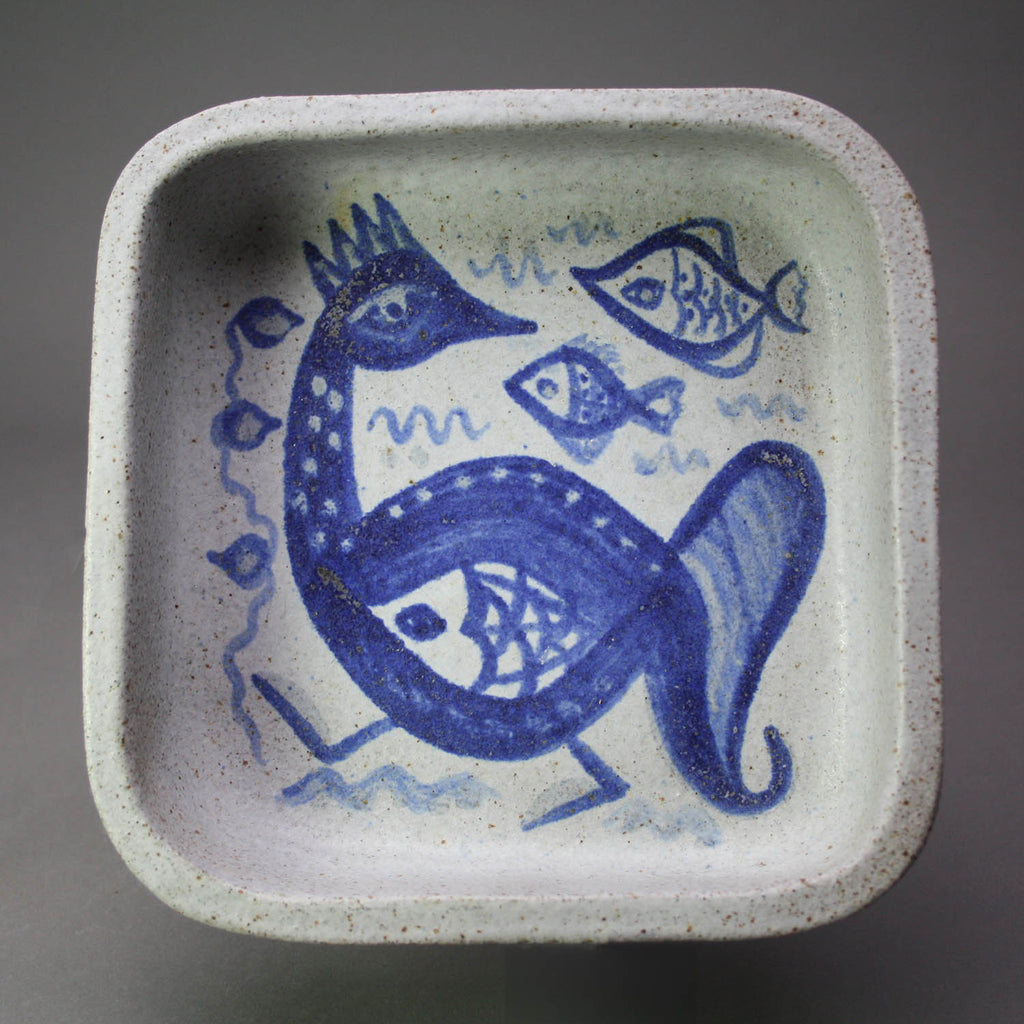 Deichmann Pottery artwork 'Square Wall Hanging with Animals' at Gallery78 Fredericton, New Brunswick