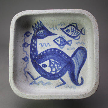 Deichmann Pottery artwork 'Square Wall Hanging with Animals' at Gallery78 Fredericton, New Brunswick