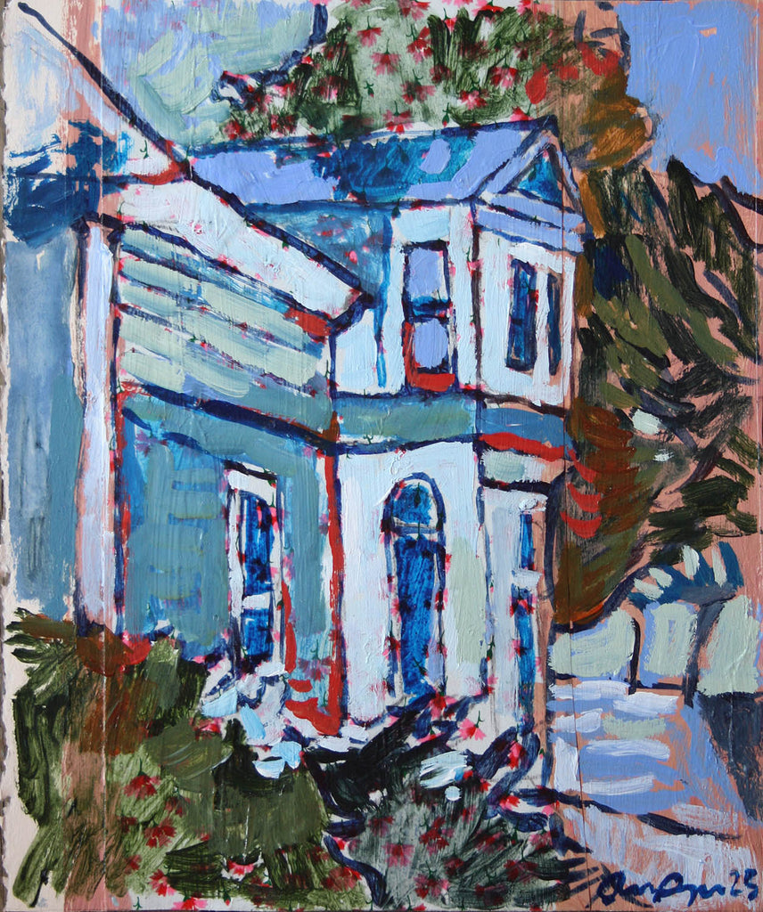 Amy Dryer artwork 'Town Plat XIV' at Gallery78 Fredericton, New Brunswick