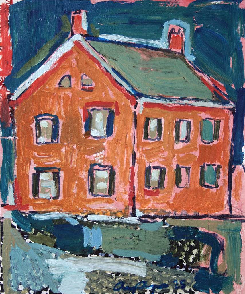 Amy Dryer artwork 'Town Plat VII' at Gallery78 Fredericton, New Brunswick
