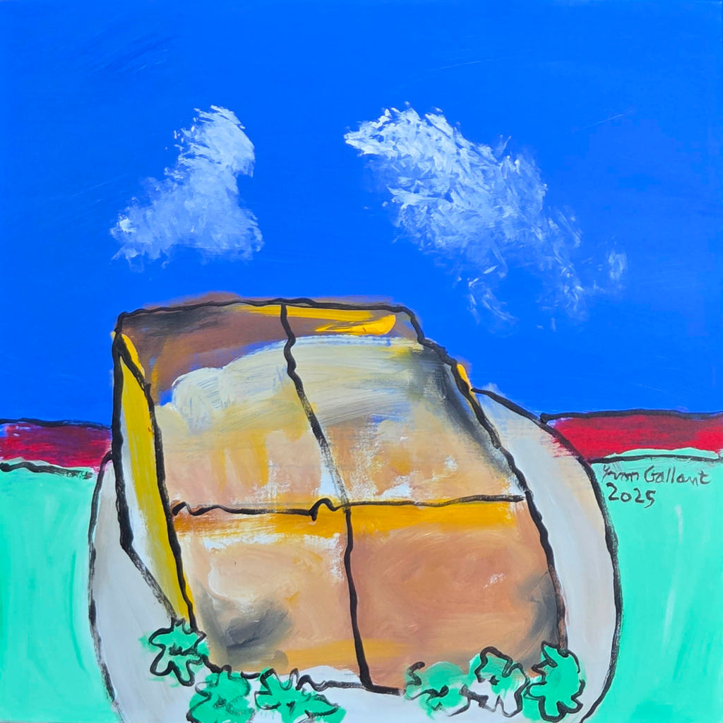 Yvon Gallant artwork 'Ce que j'aime manger: râpure' at Gallery78 Fredericton, New Brunswick