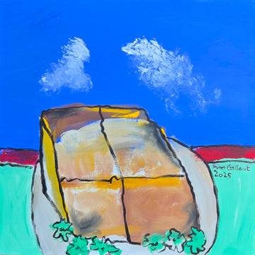 Yvon Gallant artwork 'Ce que j'aime manger: râpure' at Gallery78 Fredericton, New Brunswick