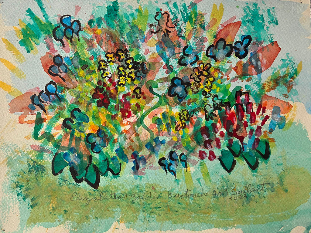 Yvon Gallant artwork 'Elizabeth Garden, Bouctouche II' at Gallery78 Fredericton, New Brunswick