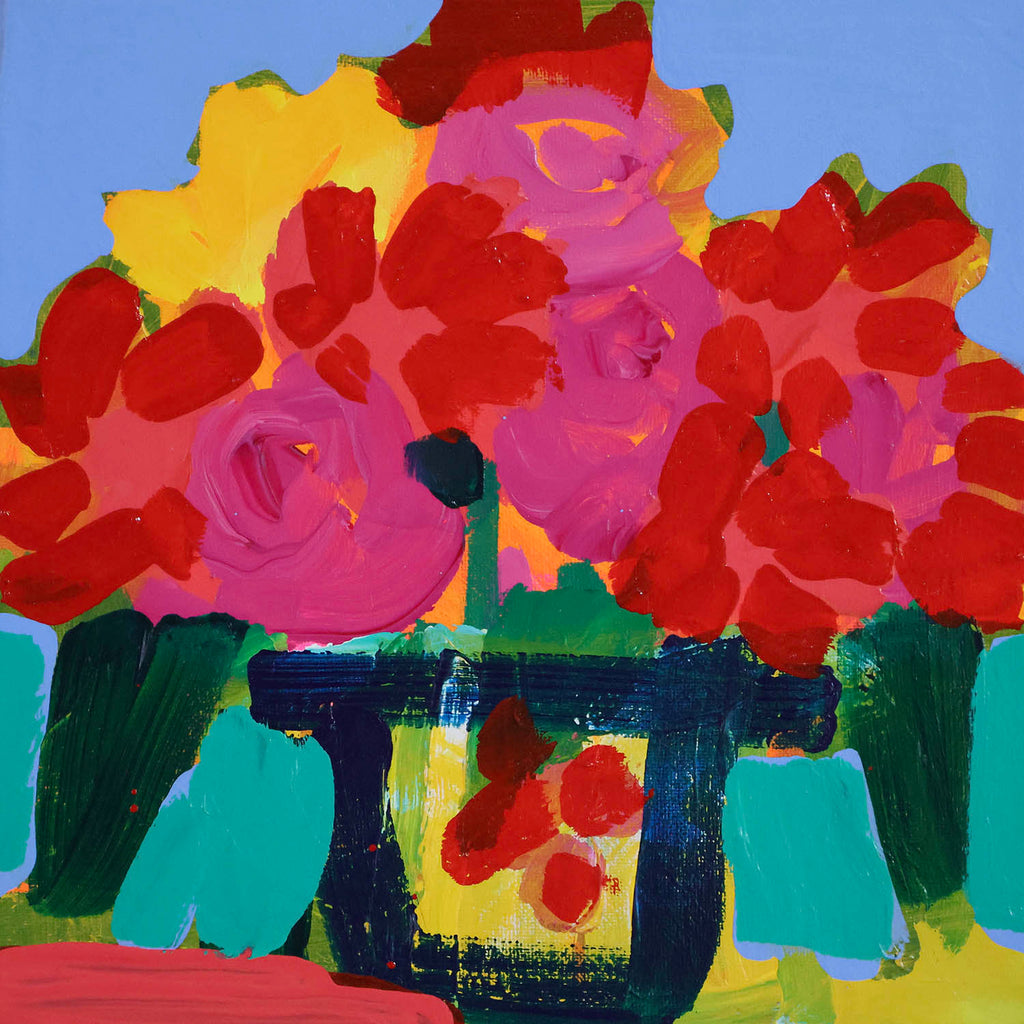 Alexandrya Eaton artwork 'Flower Pot' at Gallery78 Fredericton, New Brunswick