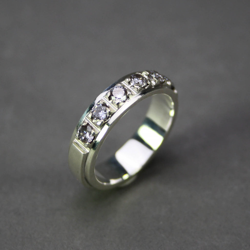 David Gomez artwork 'Six Zirconia Stone Ring' at Gallery78 Fredericton, New Brunswick