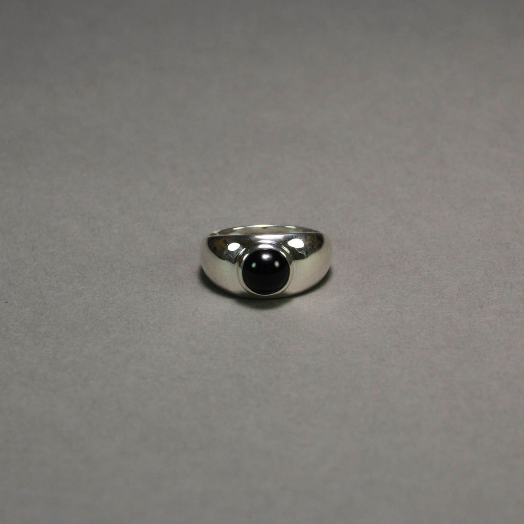 David Gomez artwork 'Onyx Ring, Size 8.5' at Gallery78 Fredericton, New Brunswick