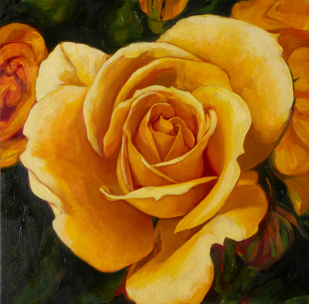 Diane Hiscox artwork 'Rose #6' at Gallery78 Fredericton, New Brunswick