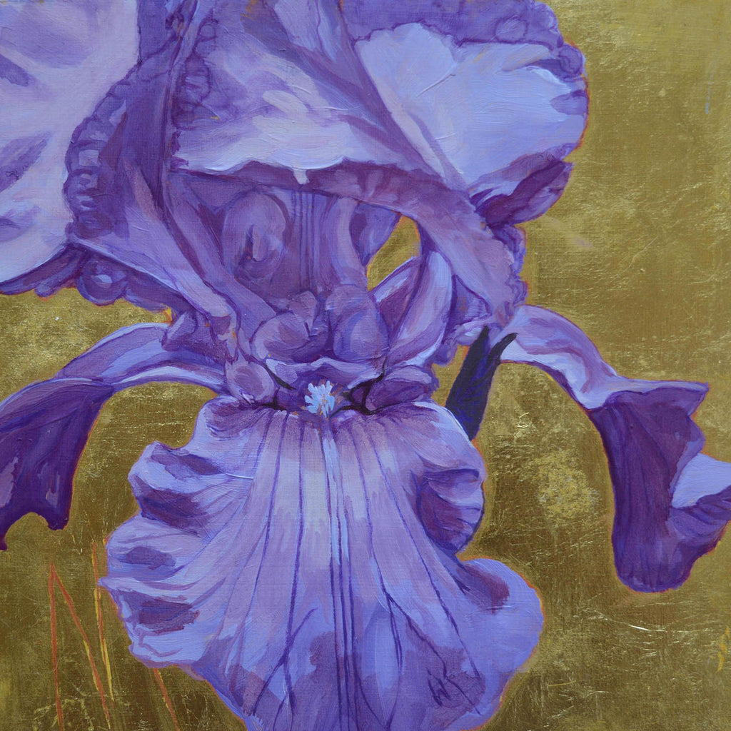 Diane Hiscox artwork 'Iris #4' at Gallery78 Fredericton, New Brunswick