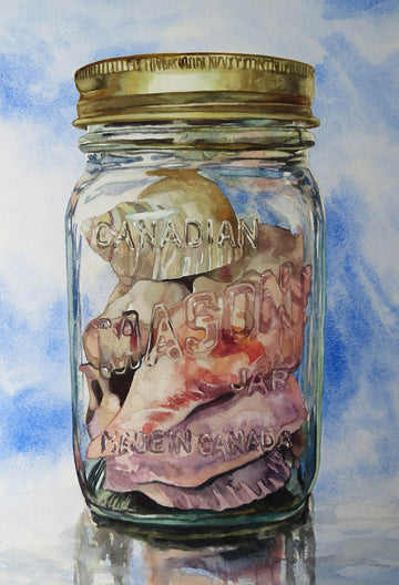 Andrew Henderson artwork 'Atlantic Preserves' at Gallery78 Fredericton, New Brunswick