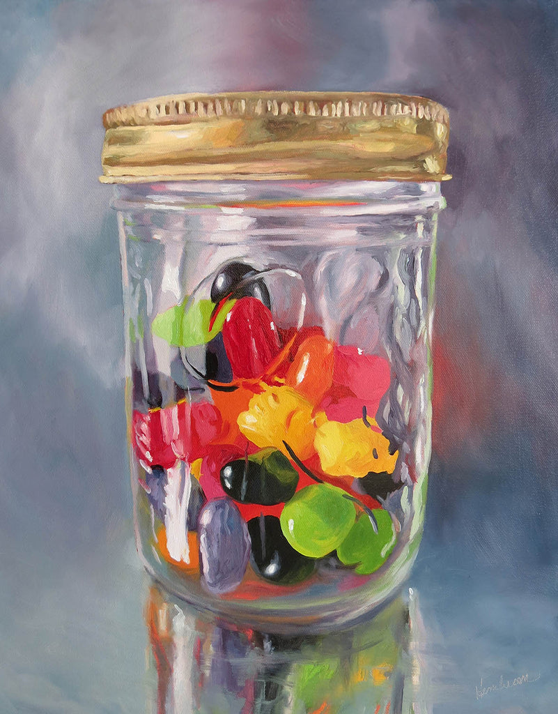 Andrew Henderson artwork 'B Jar' at Gallery78 Fredericton, New Brunswick