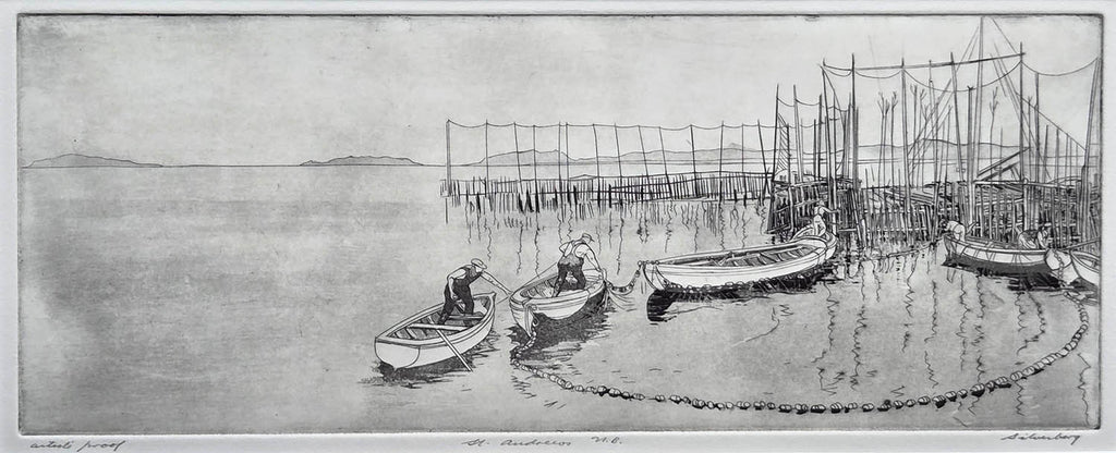 David Silverberg artwork 'St. Andrews, NB' at Gallery78 Fredericton, New Brunswick