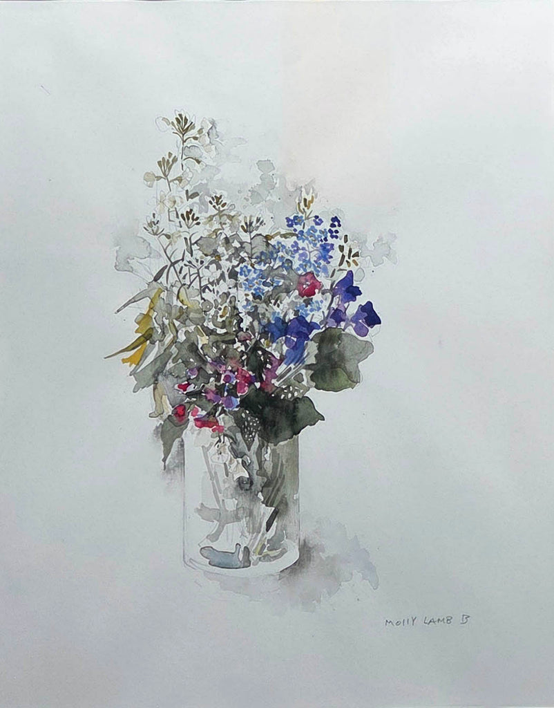 Molly Lamb Bobak artwork 'Spring Bouquet 2' at Gallery78 Fredericton, New Brunswick