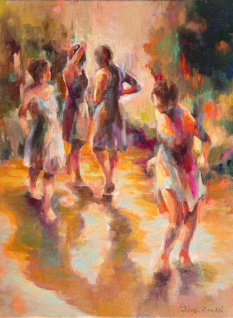 Céline Genest artwork 'Flânerie et enchantement, Idleness and Enchantment' at Gallery78 Fredericton, New Brunswick