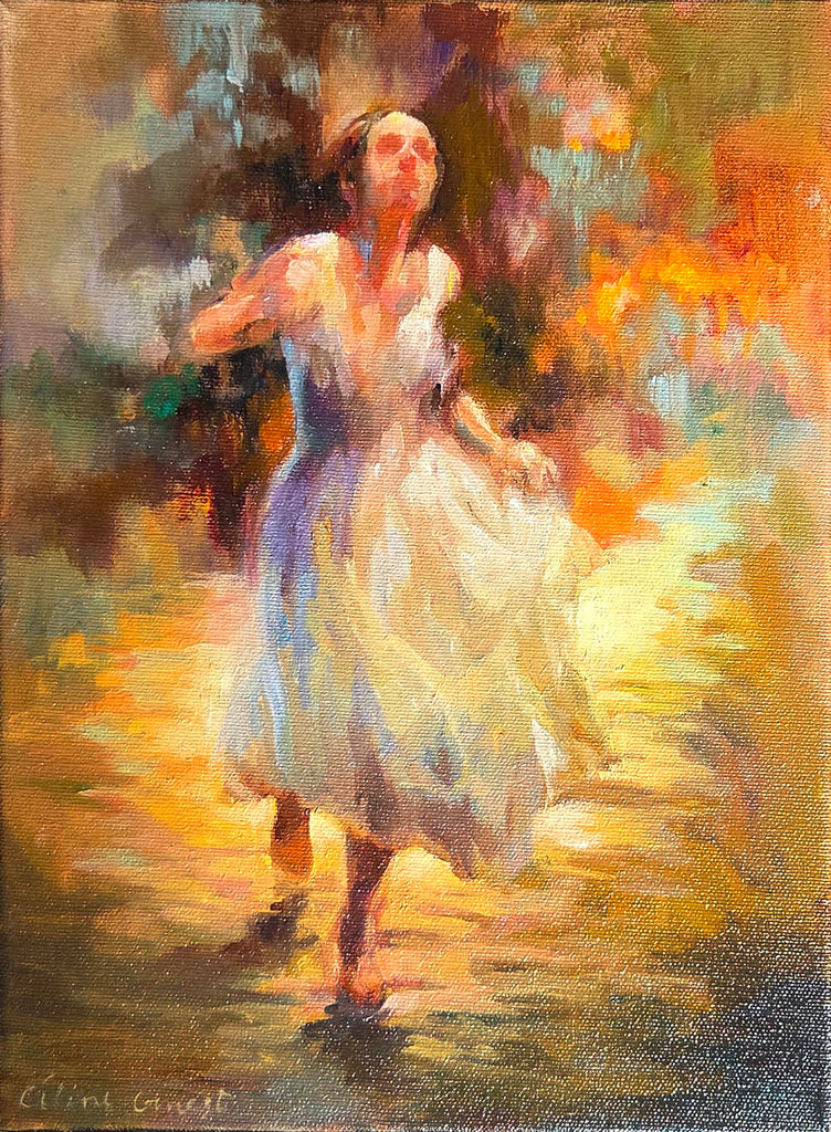 Céline Genest artwork 'Ethel' at Gallery78 Fredericton, New Brunswick