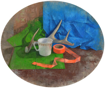 Theresa MacKnight artwork 'King Cole' at Gallery78 Fredericton, New Brunswick